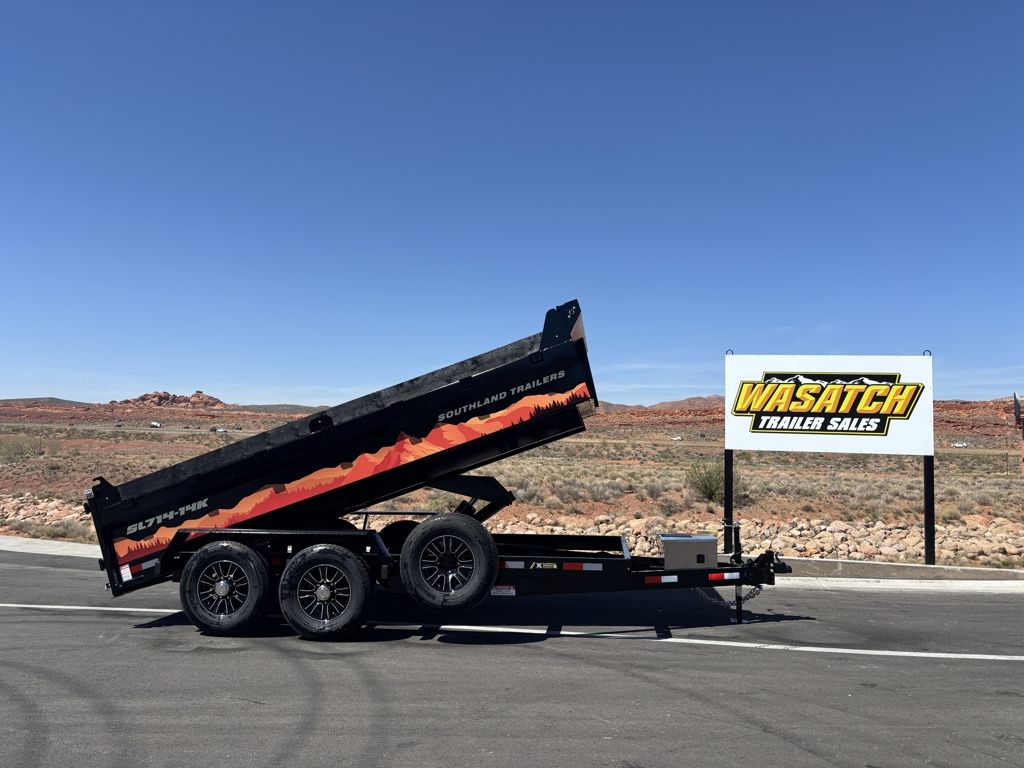 2026 Southland Trailers 7X14 14K Dump with Aluminu