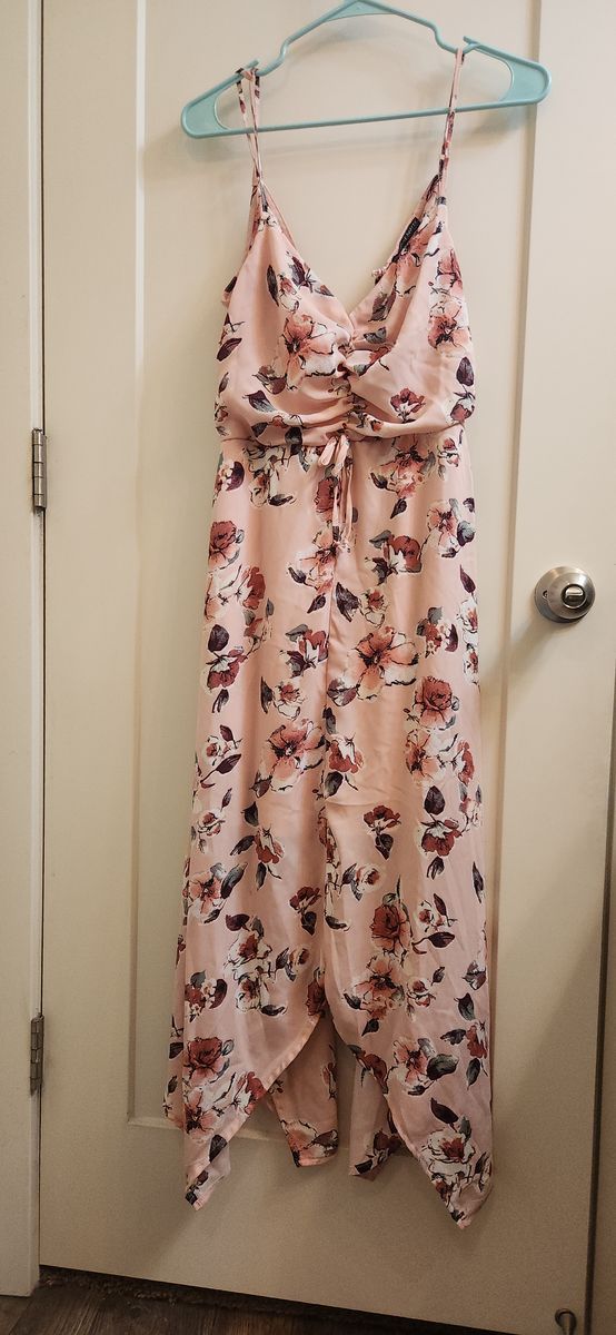 Pink Floral Dress