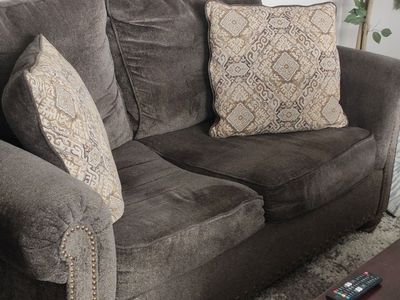 Couch and love seat