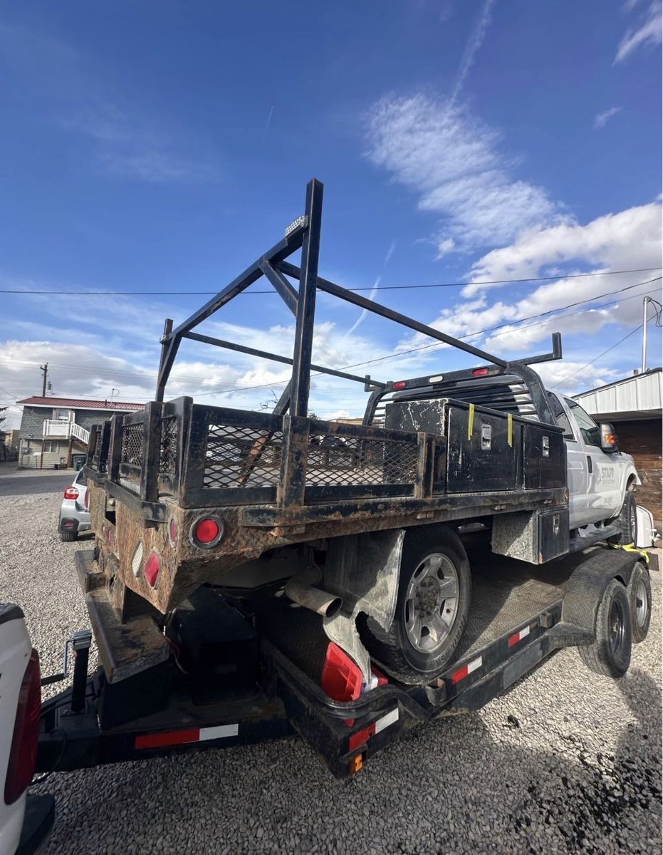 2012-2106 f350 /f250 flatbed w/ top rails