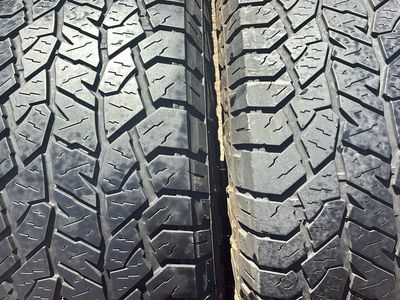 Hankook Dynapro AT2 Xtreme Tires lt265/70R17 Used only 2 tires good condition 80% TREAD