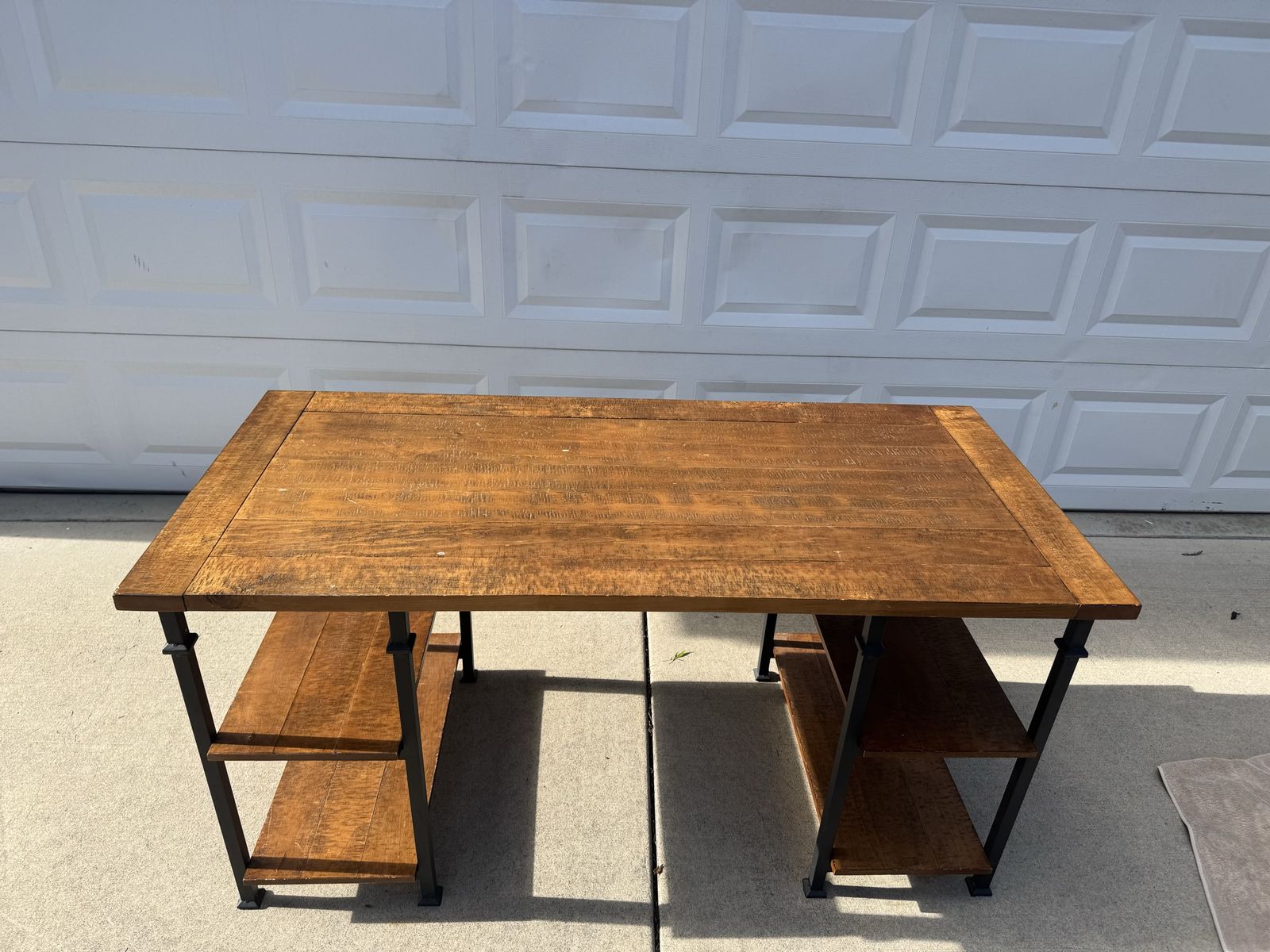 Wood/Metal Desk