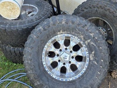 Toyo Open Country M/T Tires 38x13.50R18 on 18" 8x170