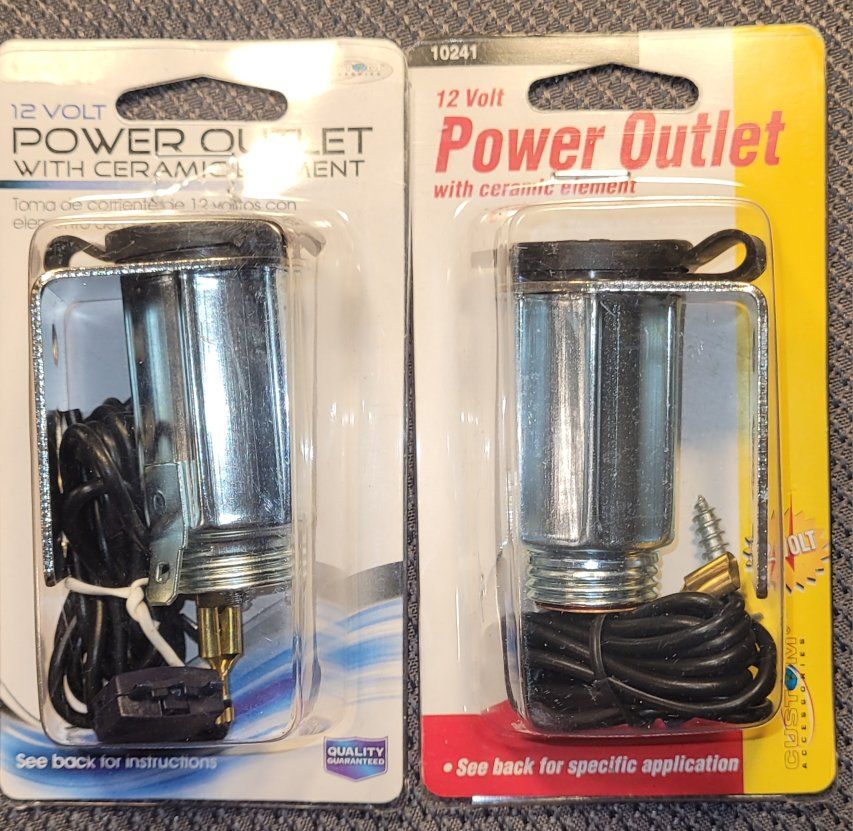 12 volt auto power outlets