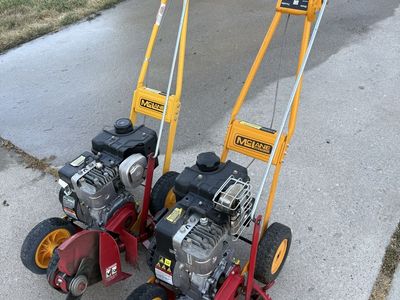 2 McLane Gas Lawn Edgers - 1 Running - 1 Not Running