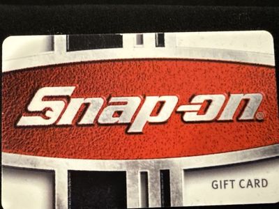 Snap On gift card