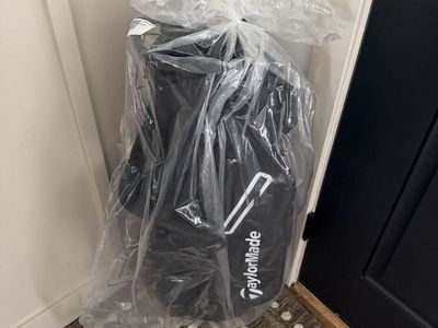New Taylormade Black Golf Stand Bag