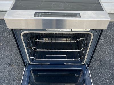 Induction Kitchenaid SS Slide in electric range,free delivery