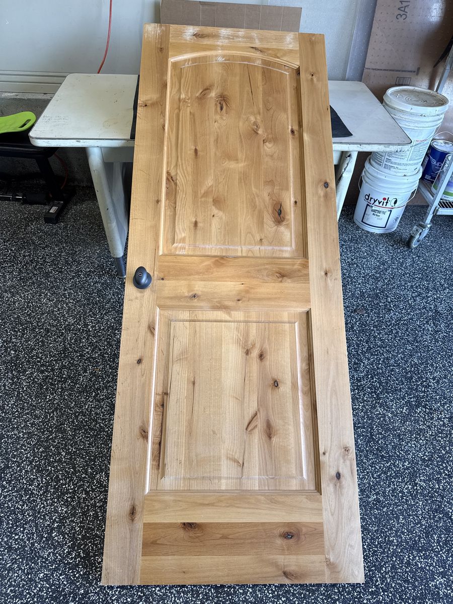 Hickory Door 80 x 30