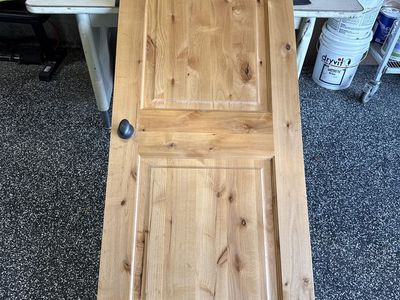Hickory Door 80 x 30