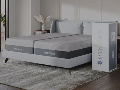 Sven & Son 14" split king mattress. New in box!