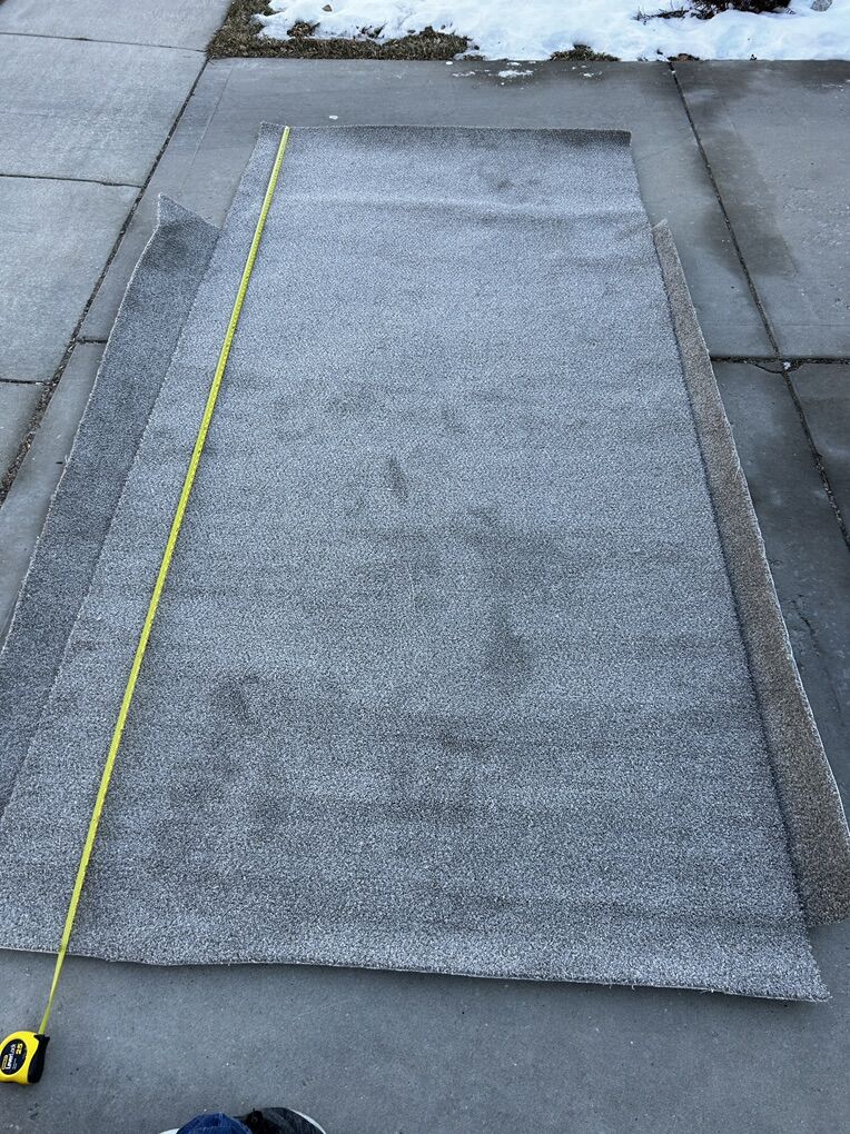 New Carpet Remnant 12’x5’ 138” x 65”