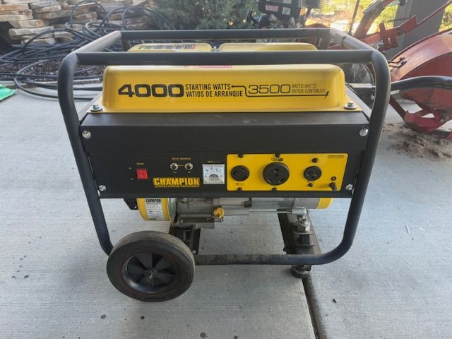 Champion 4000/ 3500-Watt Generator with Wheel Kit
