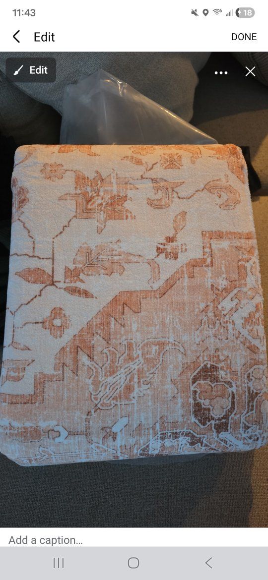 New! 5×7 Washable Rug