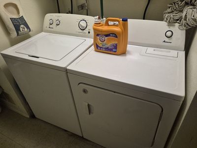 Working used washer and dryer