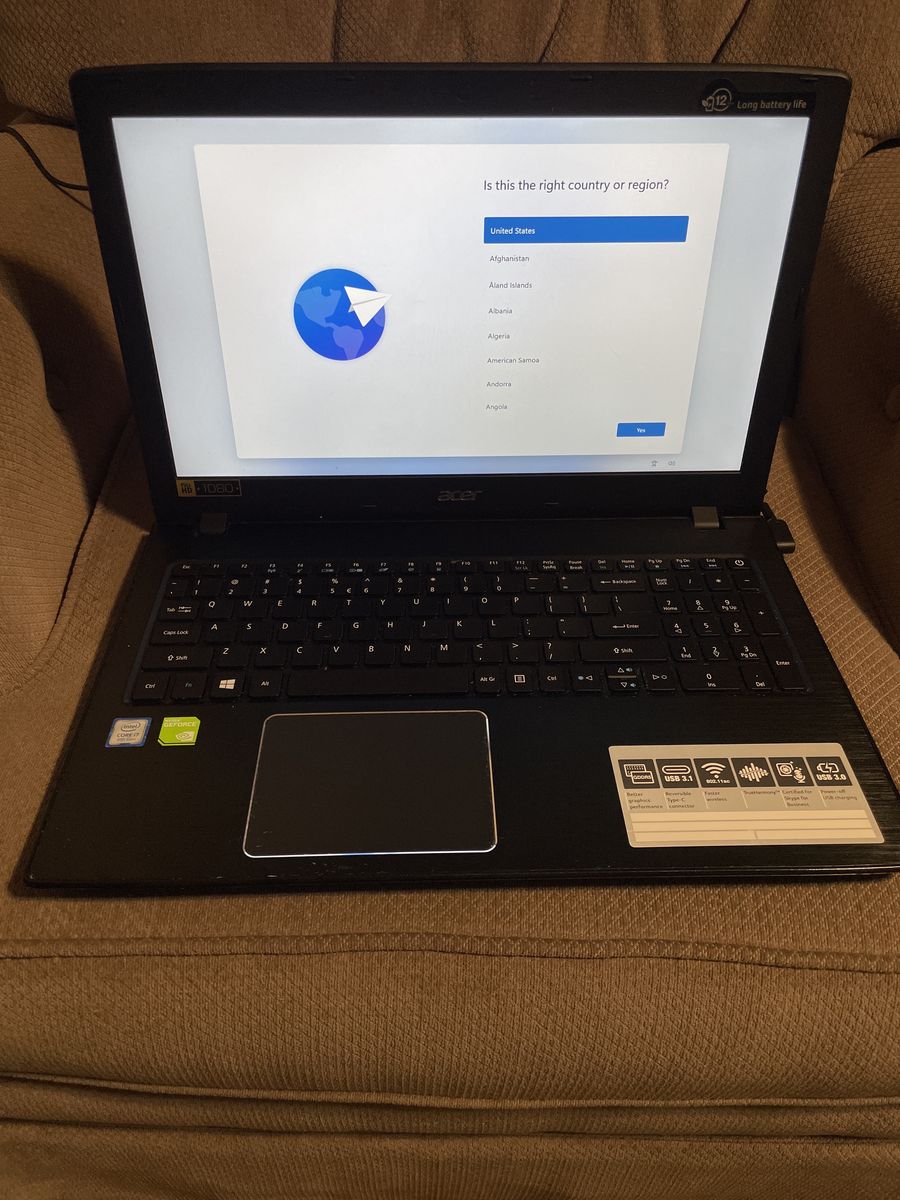 Acer aspire E5-576 Series