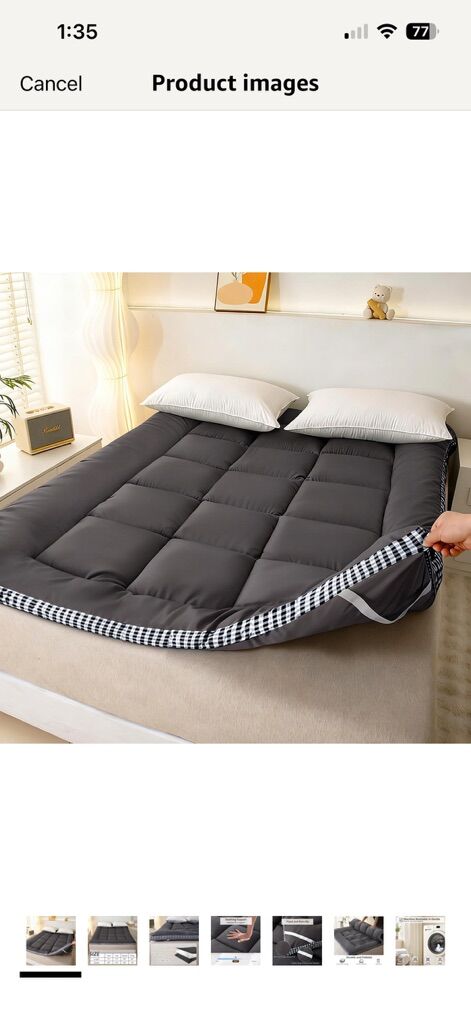 NEW TWIN Thick Mattress Topper Pad Cushion pad