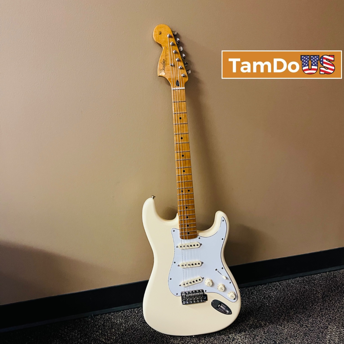Fender Jimi Hendrix Stratocaster - Olympic White - Maple Fingerboard