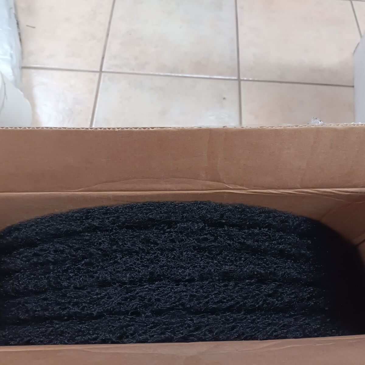 Hillyard, Trident, Round Floor Pad, 20", Black,