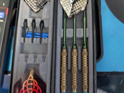 darts for playing on a dart board