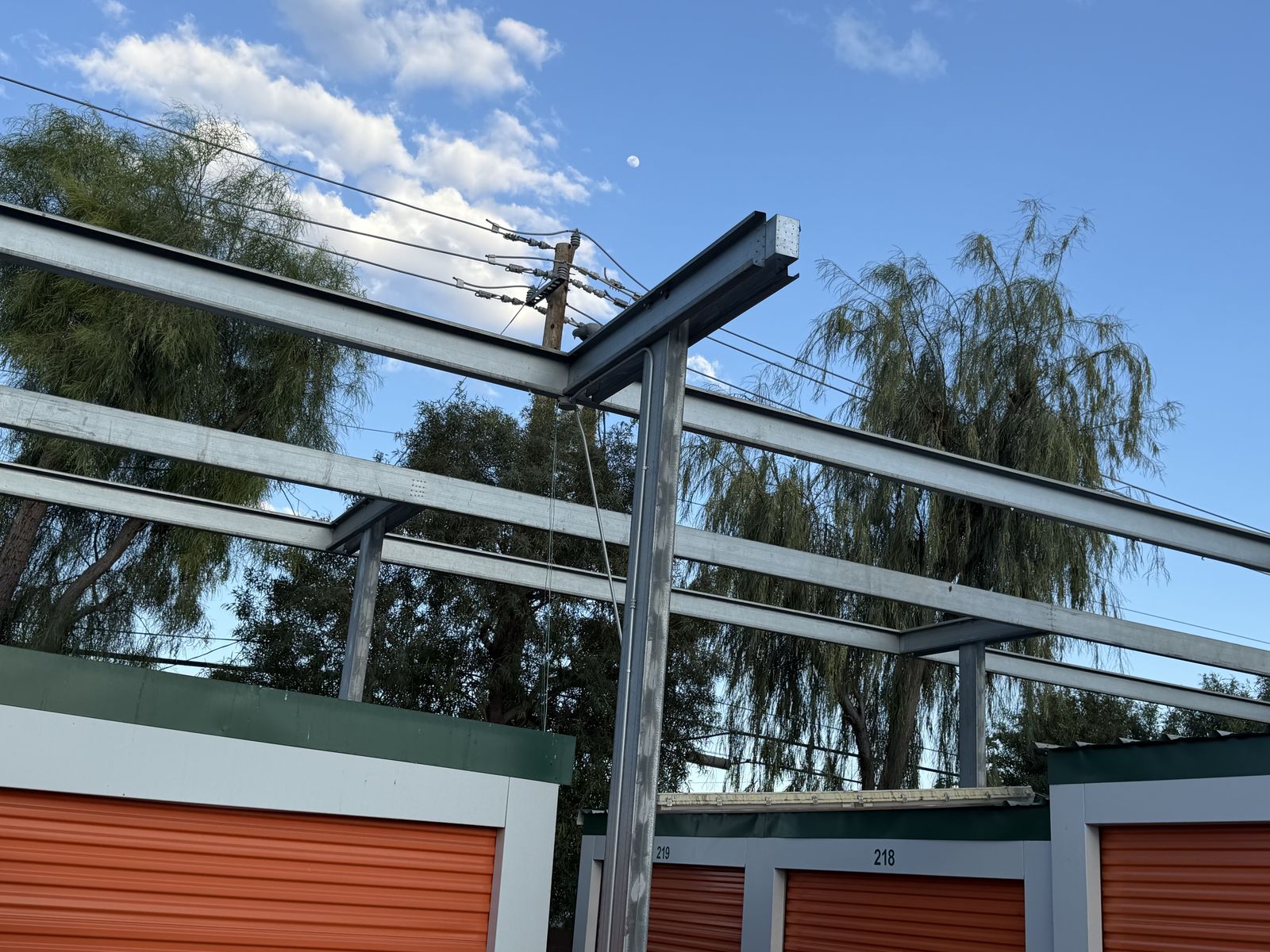 30x100 Commercial Canopy Overhead Cover
