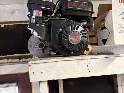 Predator 212cc OHV Gasoline Engine with Torque Converter & Custom Exhaust