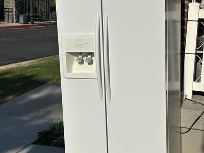 KitchenAid Side-by-Side Refrigerator with Water & Ice Dispenser