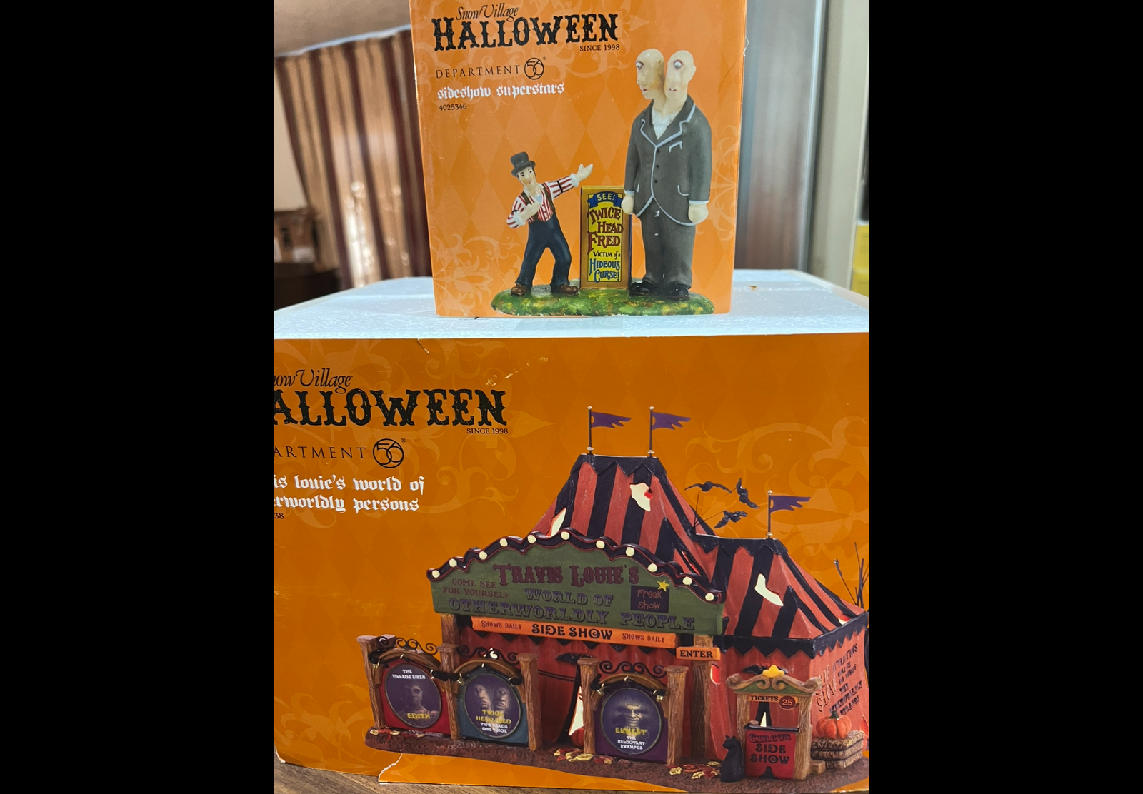 Department 56 Snow Village Halloween Travis Louie’s World of Otherworldly Persons