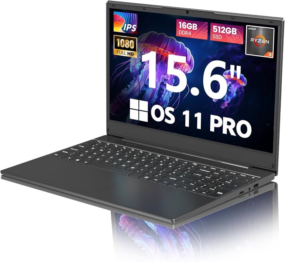 15.6 inch FHD Laptop Computer