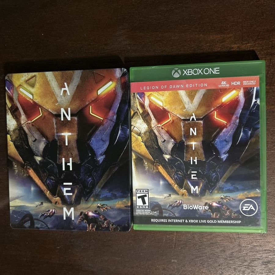 Xbox One - Anthem + Steel Case