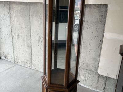 Tall Curio Cabnet