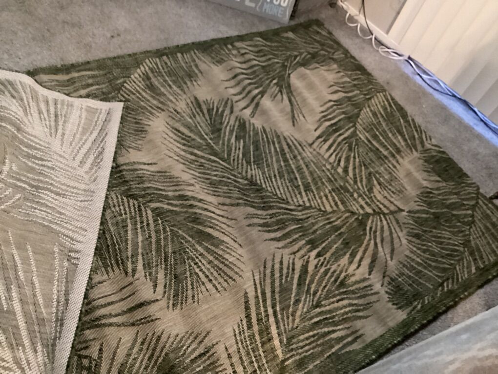 Illusion Outdoor Frond Rug 4'10 X 7'6