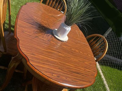 Very Solid Dining Table Set