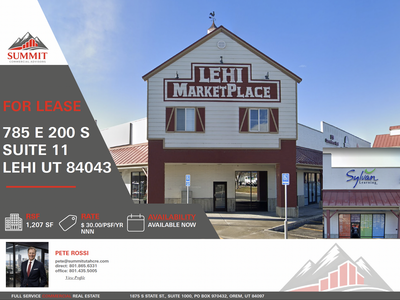 785 E 200 S Suite 11, Lehi, UT 84043