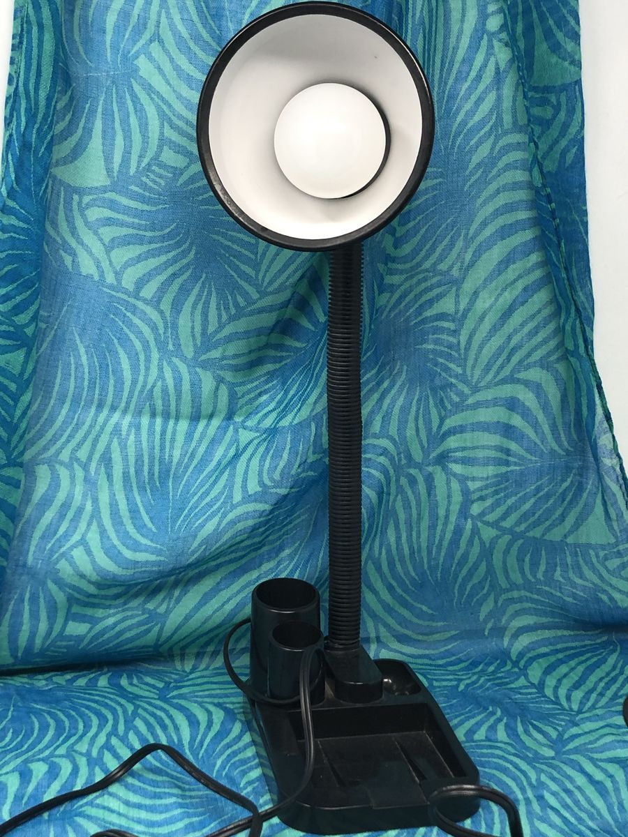 Gooseneck Adjustable Desk Lamp – Black & White