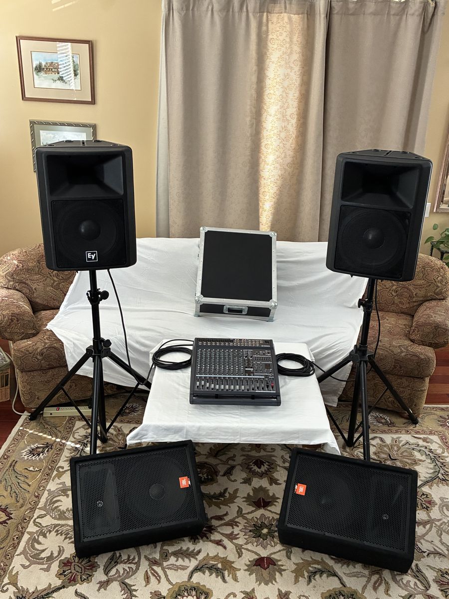 Professional Yamaha / EV / JBL Live Sound System