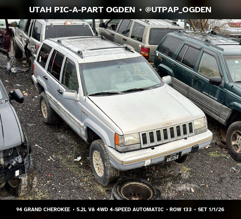 1994 Jeep Grand Cherokee ZJ Parts - UTPAP Ogden