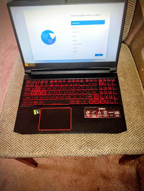 FOR SALE: Acer Nitro 5 Gaming Laptop (AN515-55-53AG)