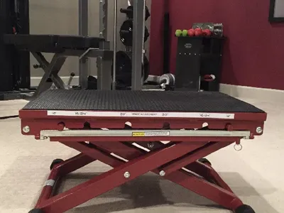 Titan Fitness Adjustable Plyo Box – Steel 12" 16" 20" 24" – Like New