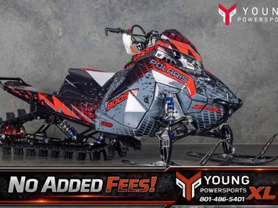 2025 Polaris® Boost PRO RMK 155 Shadow Gray / Gloss Black