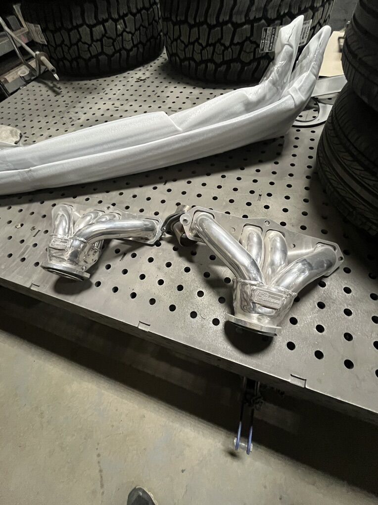 455 Olds Headers NEW SANDERSON