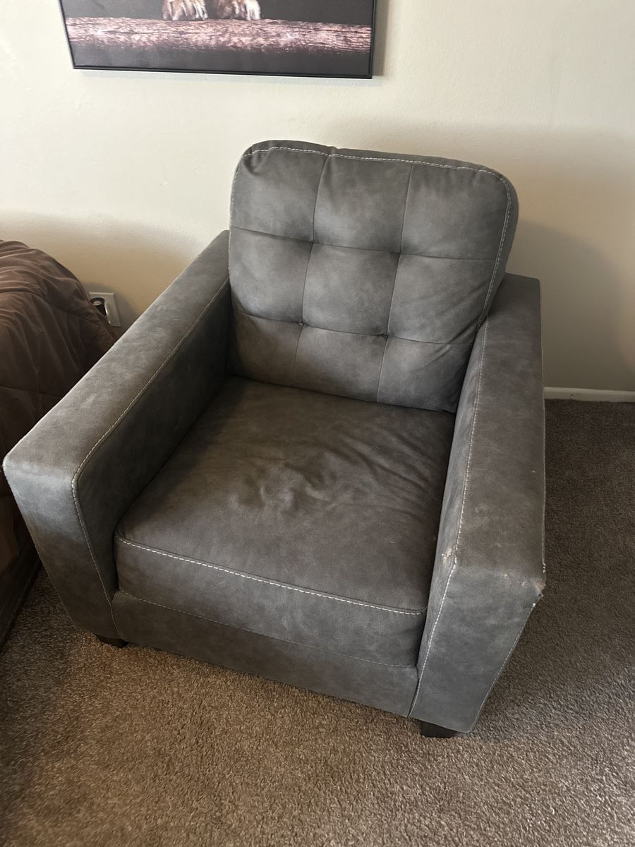 Grey Armchair