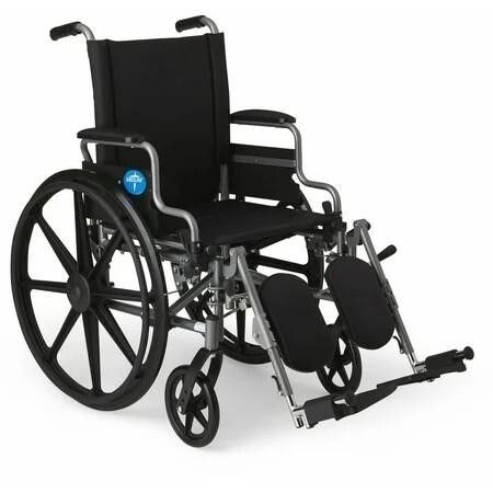 Wheelchair- 16inx18in , 300 lb Medline Light