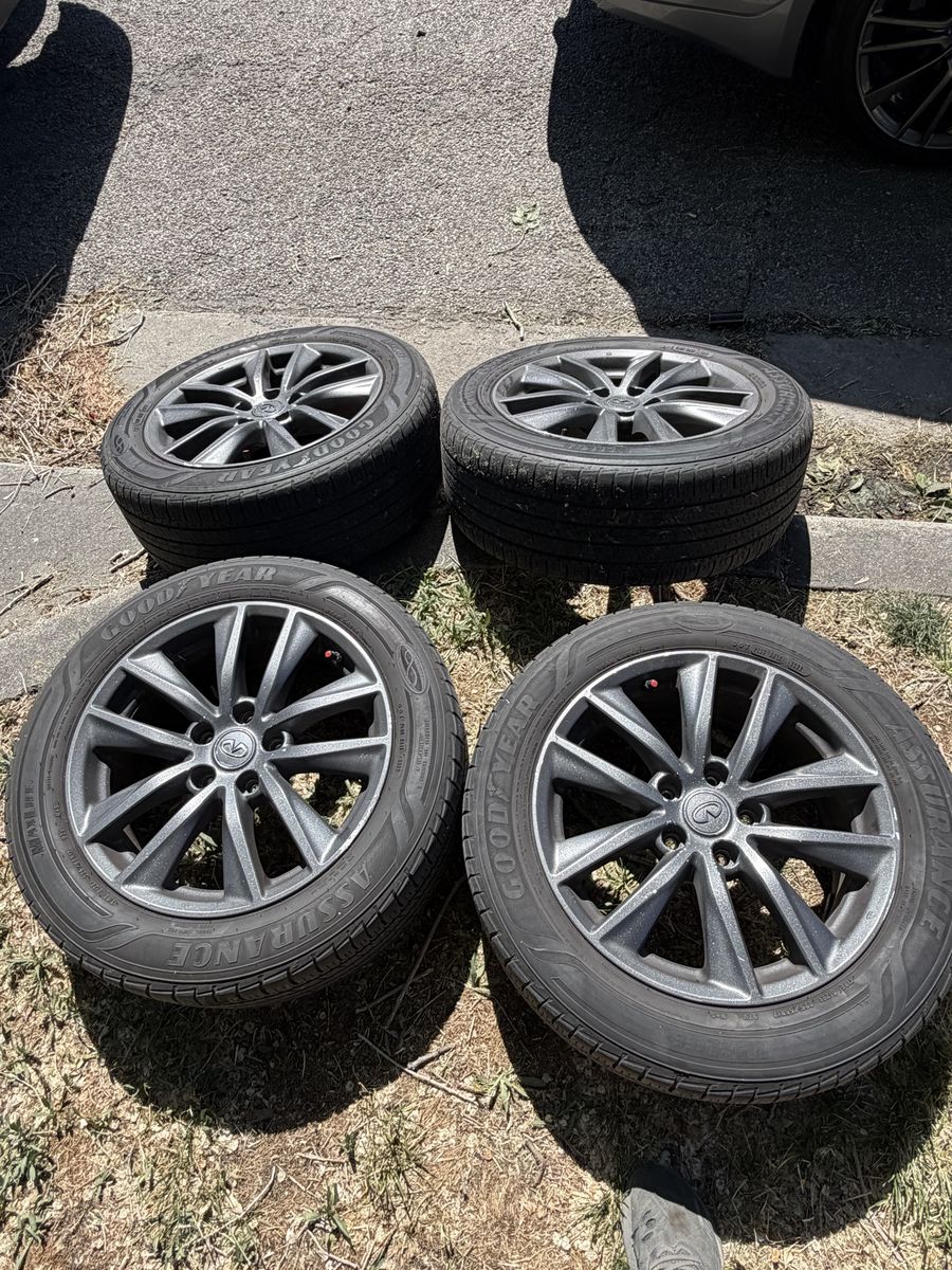 Infiniti wheels 17x7 5x114