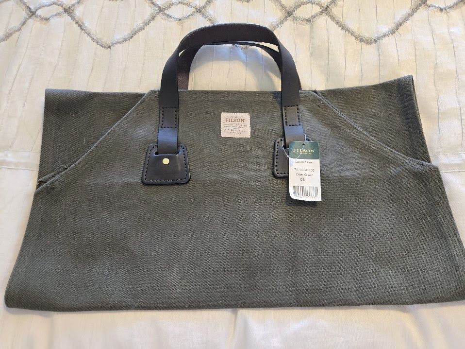 Filson Rugged Twill Log Carrier Otter Green