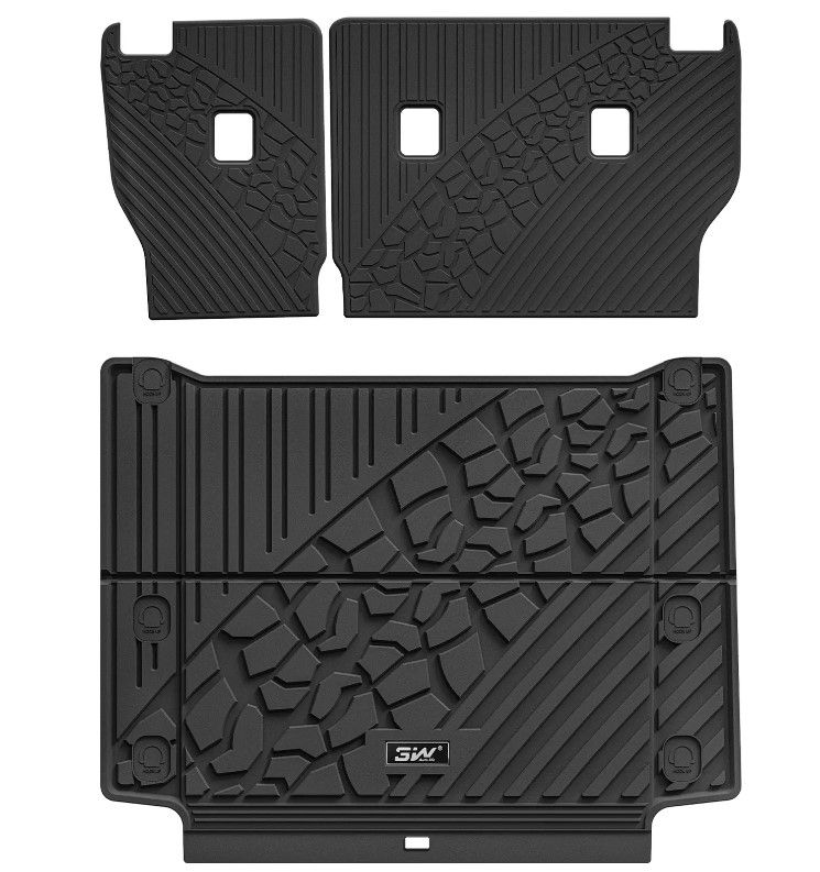 2021-2026 4 Door Jeep Wrangler 4XE 3W Trunk Mats