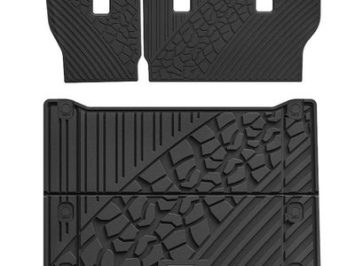 2021-2026 4 Door Jeep Wrangler 4XE 3W Trunk Mats