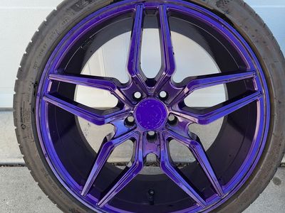 5x105 wheels and new tires