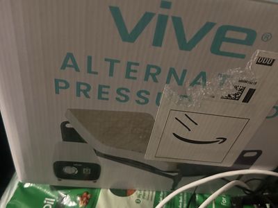 Vive Alternating Pressure Mattress Pad with Electric Pump
