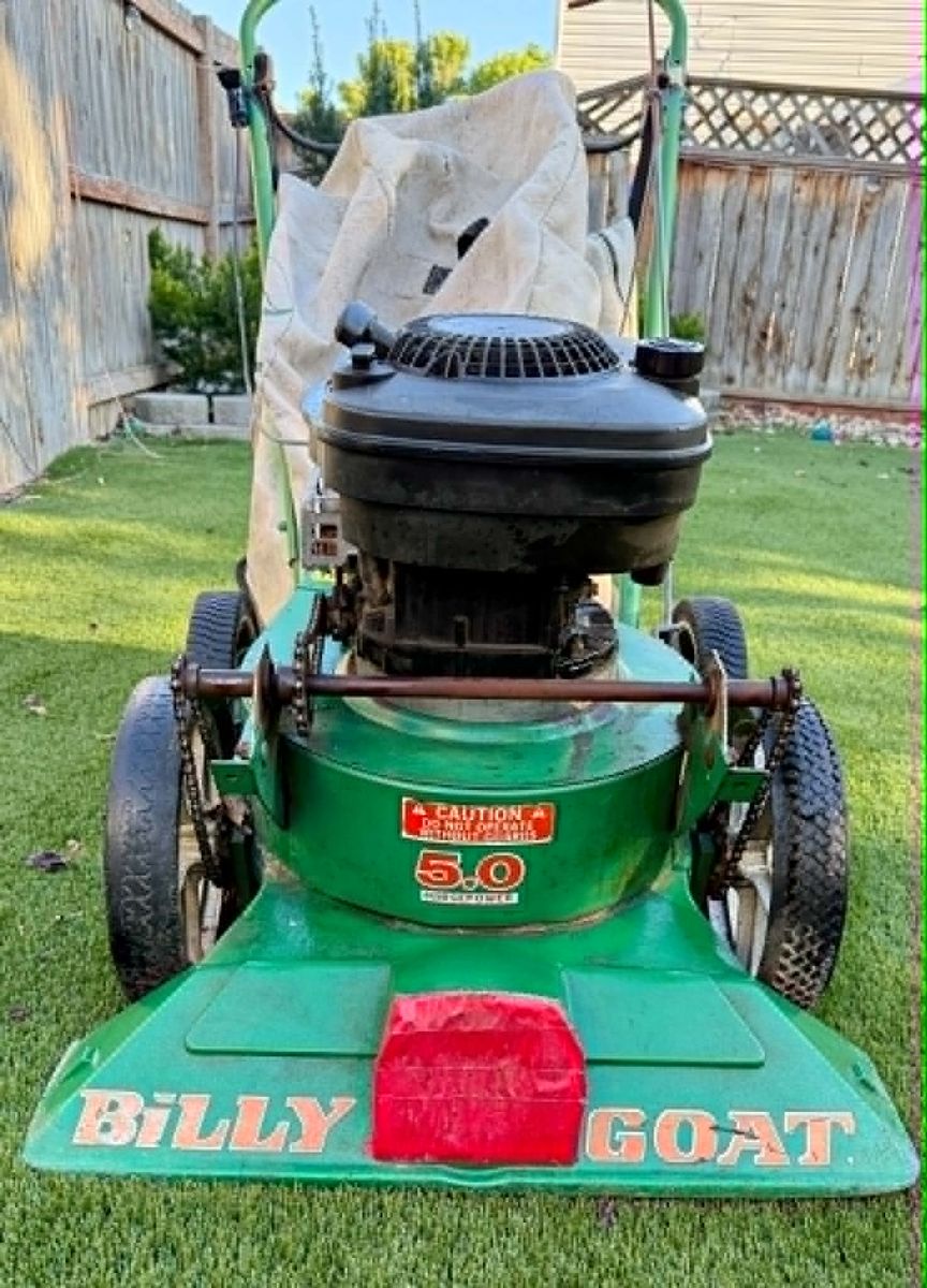 Billy Goat Lawn Vacuum self propelled